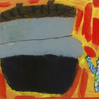 ぺんてる賞 松元 結柊 小2年 「昔のおかま」 大阪府