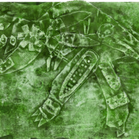 全国造形教育連盟賞 眞島 健 小5年 「機械仕掛けの化石」 大阪府