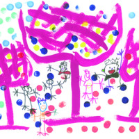 ぺんてる賞 笹井 遥真 5歳 「みんなで 玉入れだ!」 滋賀県