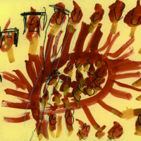 美育文化協会賞 「くりさん、いっぱい」 岩川 未来 4歳 大阪府