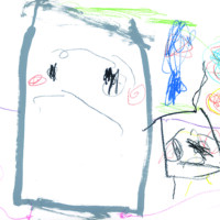 読売新聞社賞 「とうふくんとおともだち」 平野 紗菜 3歳 大阪府